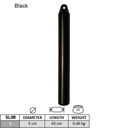 Majoni Slim Narrowboat Cylindrical Boat Fender