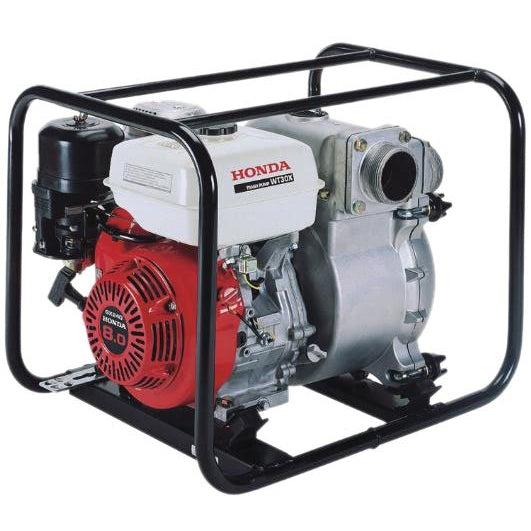 Honda WT30 Petrol Trash Water Pump In Carry Frame - 1200 LPM