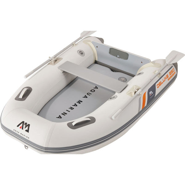 Ex-Display Aqua Marina Deluxe 250 Heavy Duty U-Type Yacht Tender Inflatable Dinghy - Air Deck