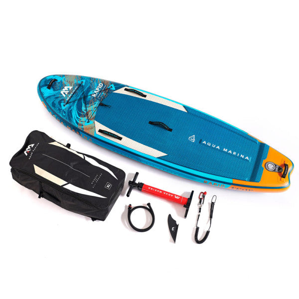 Aqua Marina Rapid White Water/River iSUP 9'6" Inflatable Paddle Board