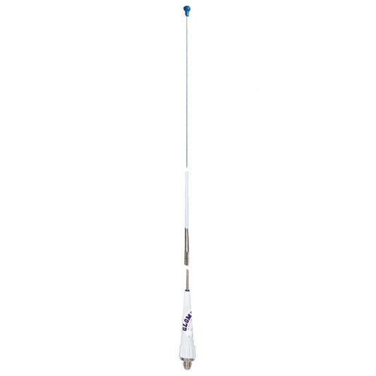 Glomex RA106GRPRIB 900mm Fibreglass Inflatable RIB Whip VHF Antenna