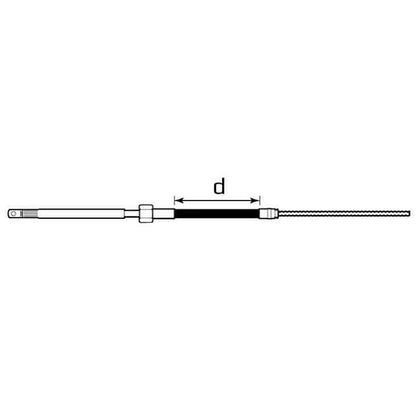 Ultraflex M66 Heavy Duty Steering Cable