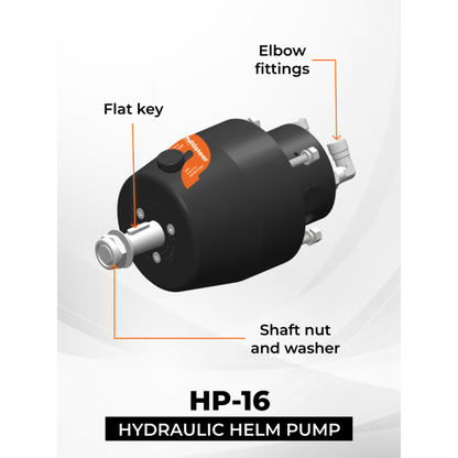 Multiflex Multisteer Outboard Hydraulic Steering Kit - Up To 350HP