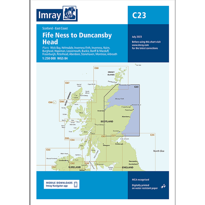 Imray C Series Nautical Navigation Charts - British Isle/EU