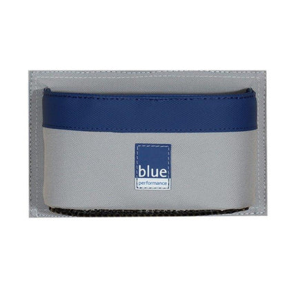 Blue Performance Can Holder With Hooks