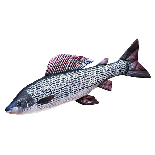 Gaby Fish Pillows Medium Grayling Freshwater Fish Pillow Cushion - 65cm