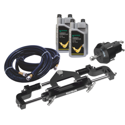 Glydus Outboard Hydraulic Steering Kit - Up To 115HP