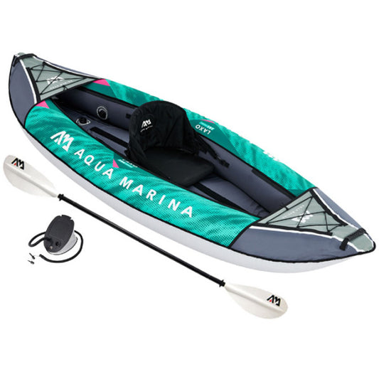 Aqua Marina Laxo 285 All Around Inflatable Kayak - 1 Person
