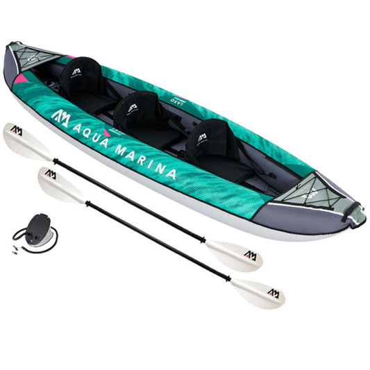 Aqua Marina Laxo 380 All Around Inflatable Kayak - 3 Person