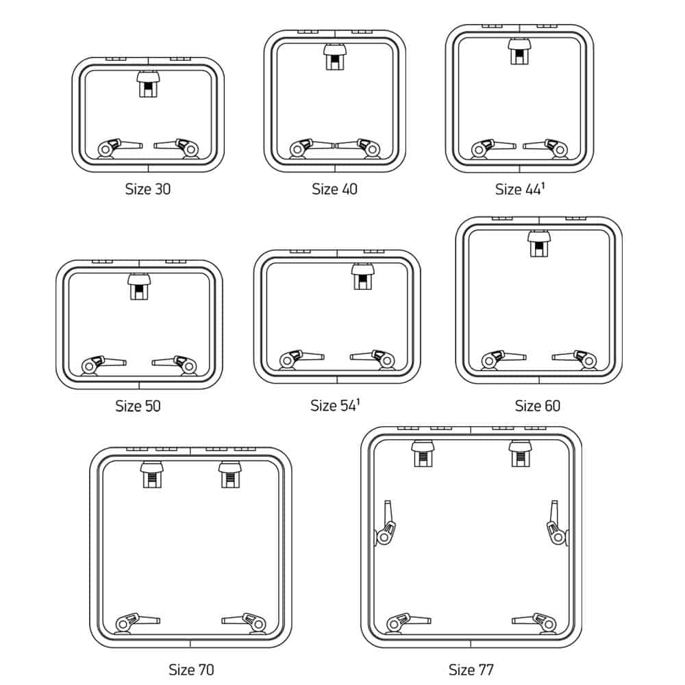 Lewmar Medium Profile Deck Hatch