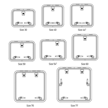 Lewmar Medium Profile Deck Hatch