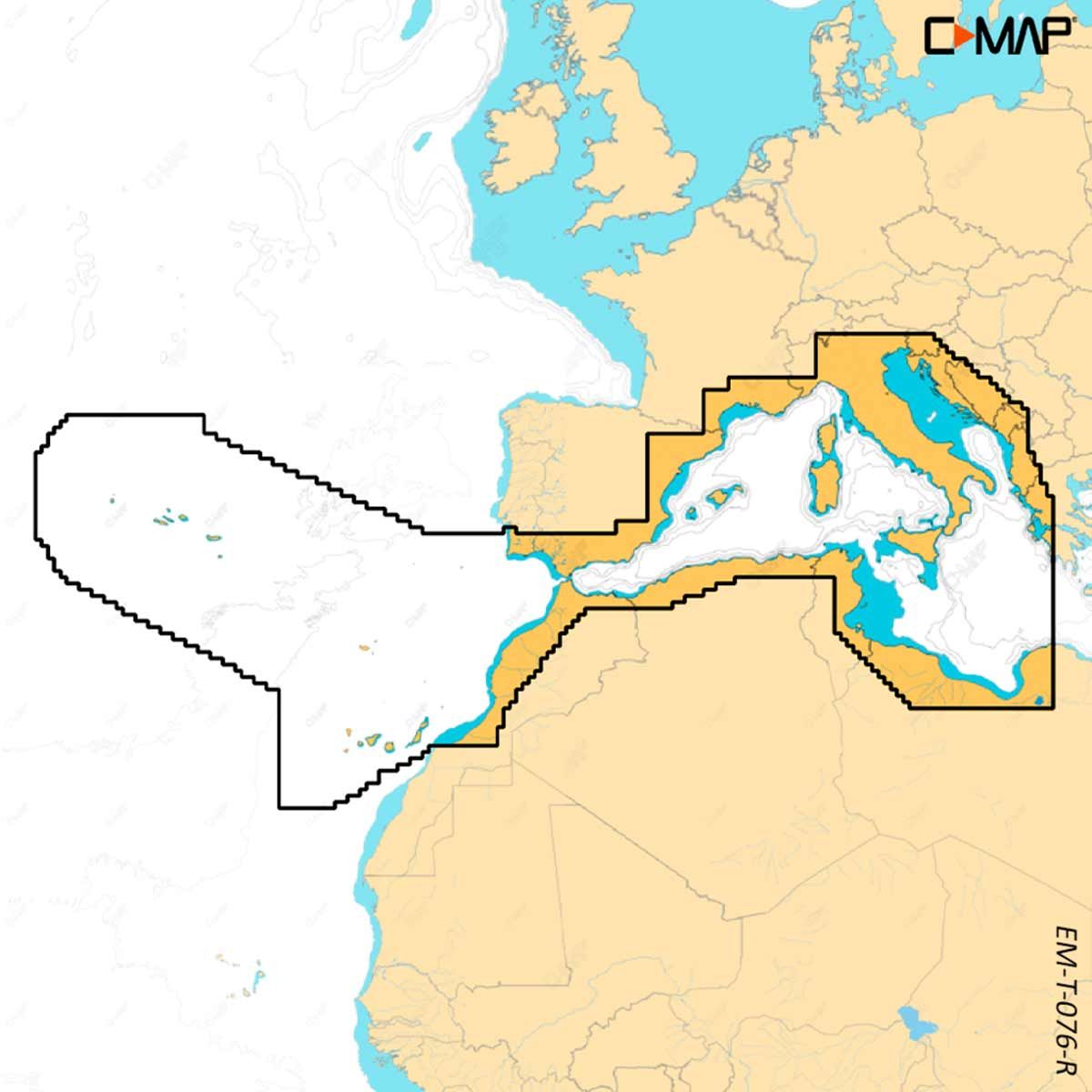 C-Map Reveal X Electronic Map Charts