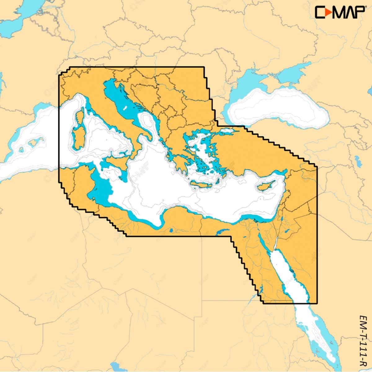 C-Map Reveal X Electronic Map Charts