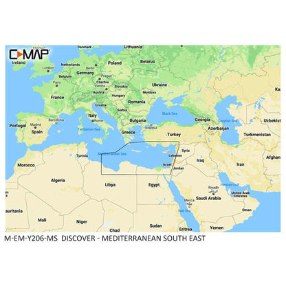 C-Map Discover Electronic Map Charts