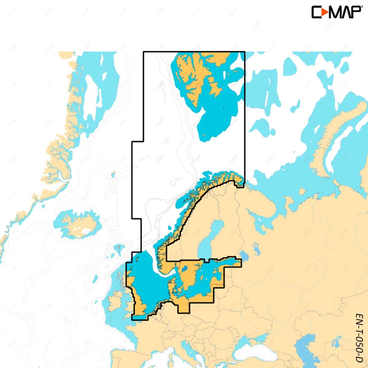 C-Map Discover X Electronic Map Charts