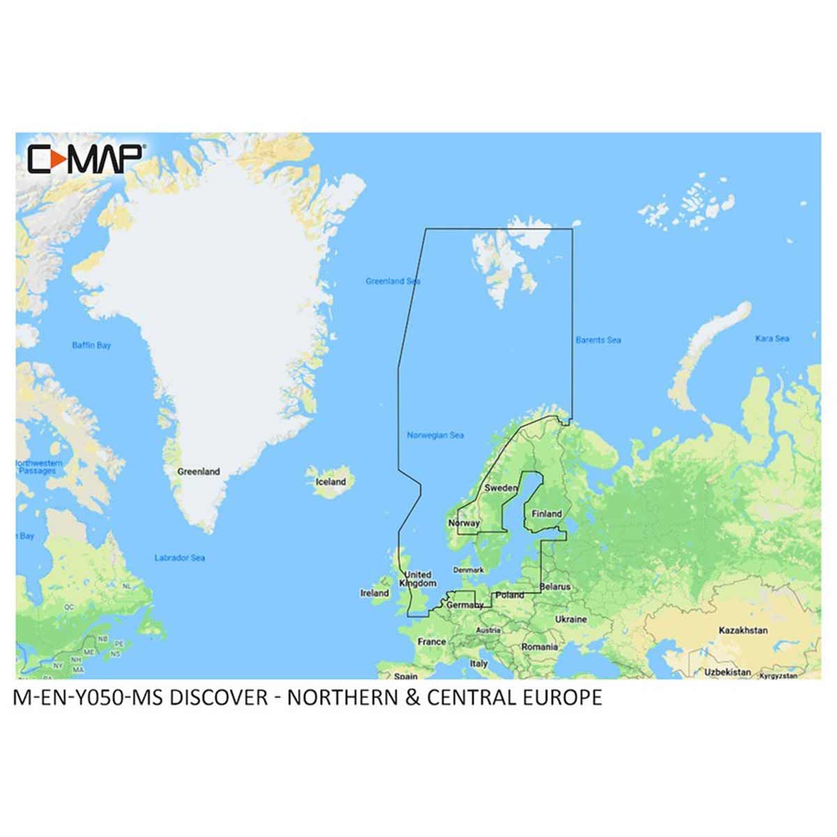 C-Map Discover Electronic Map Charts