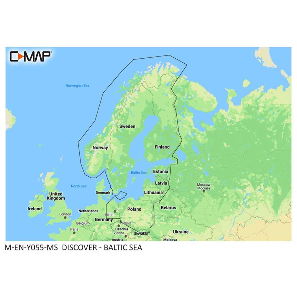 C-Map Discover Electronic Map Charts