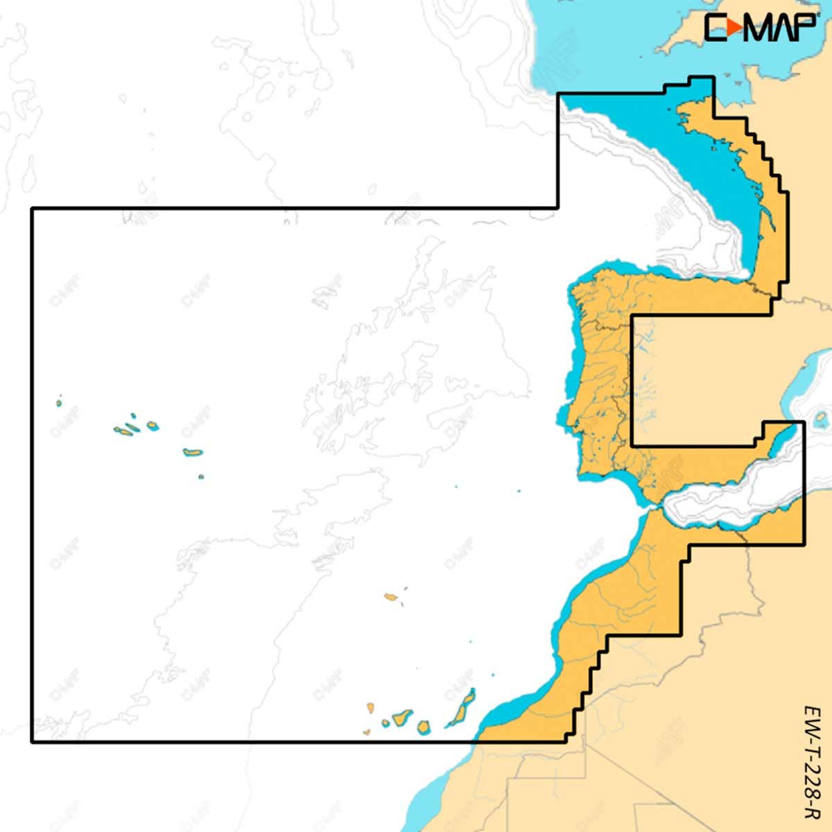 C-Map Reveal X Electronic Map Charts