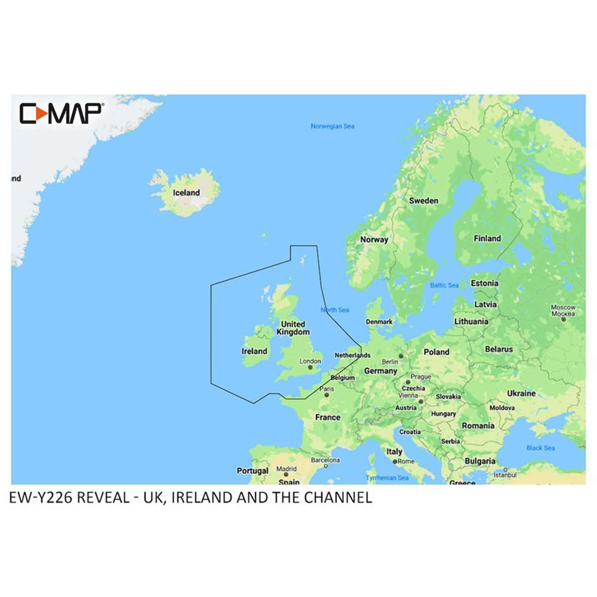 C-Map Reveal Electronic Map Charts