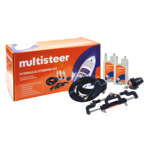 Multiflex Multisteer Outboard Hydraulic Steering Kit Up To 115HP