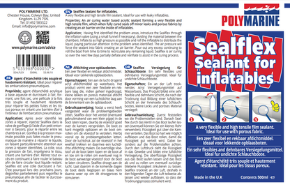 Polymarine Sealflex Inflatable Boat Sealant - 500ml