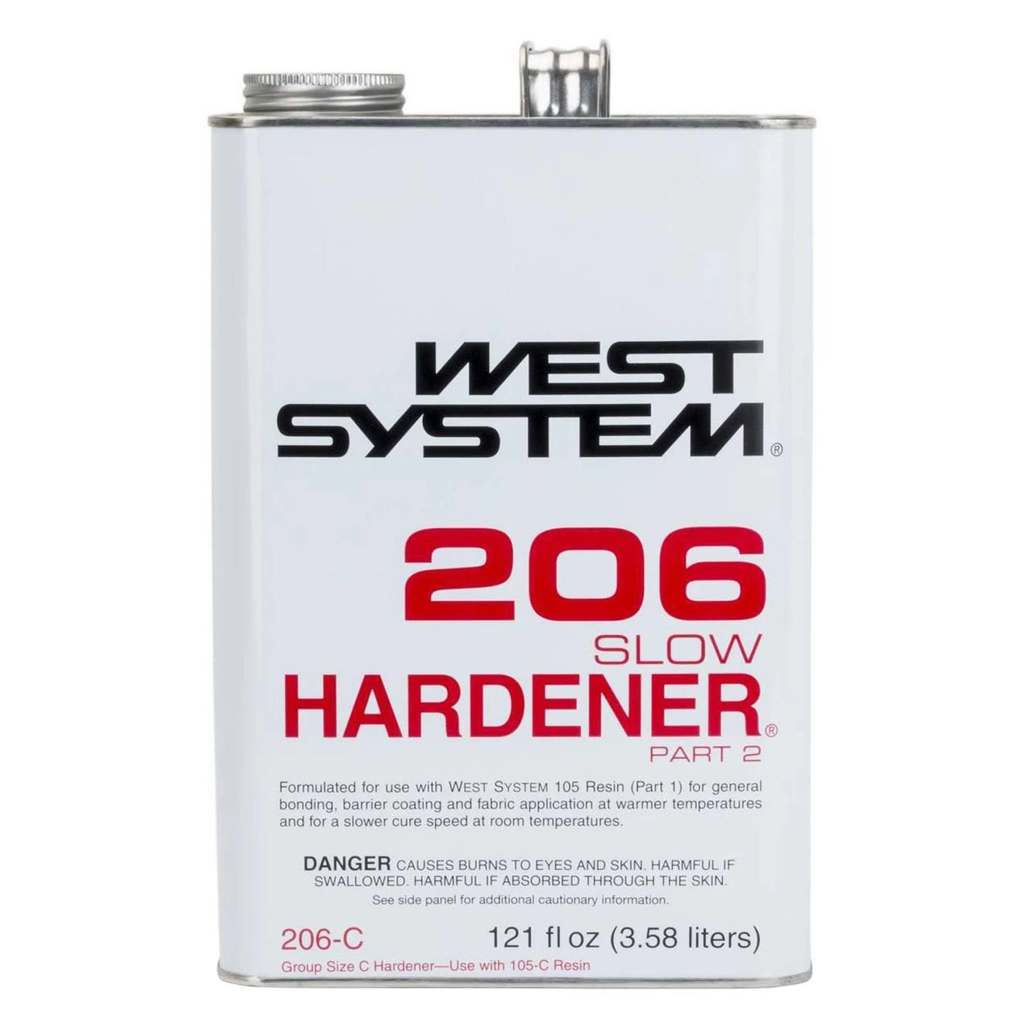 West System 206 Epoxy Slow Curing Hardener