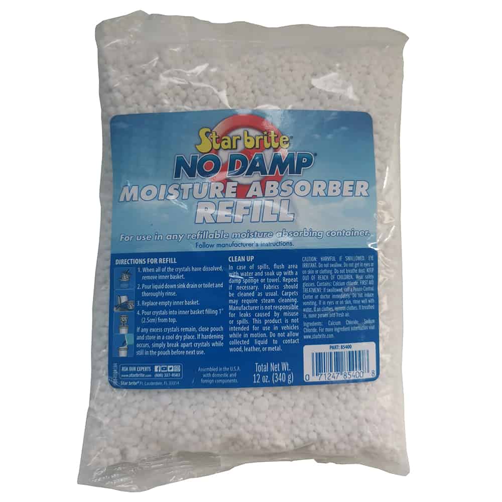 Starbrite No Damp Moisture Absorber And Dehumidifier Refill Bag - 340g