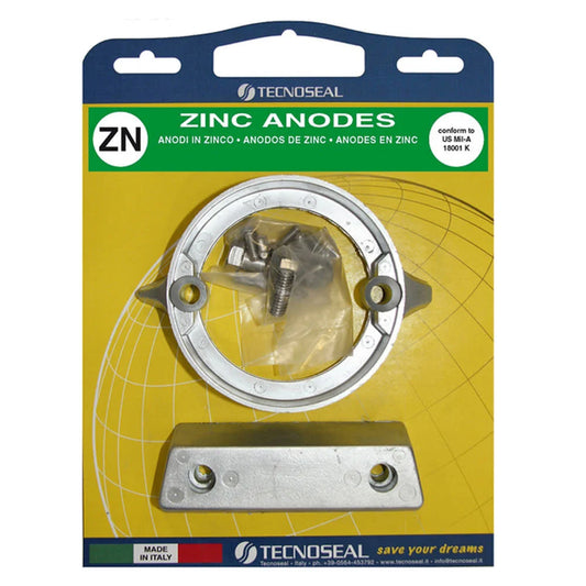 Tecnoseal Zinc Anode Kit For Volvo Penta 290 Outdrive Duo Prop