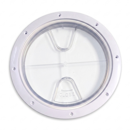 Clearance Round Clear Inspection Hatch