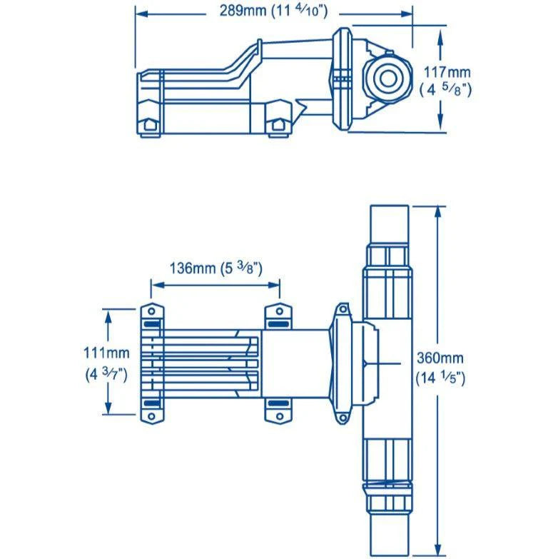 Whale Gulper 220 BP1552 / BP1554 Shower And Waste Pump