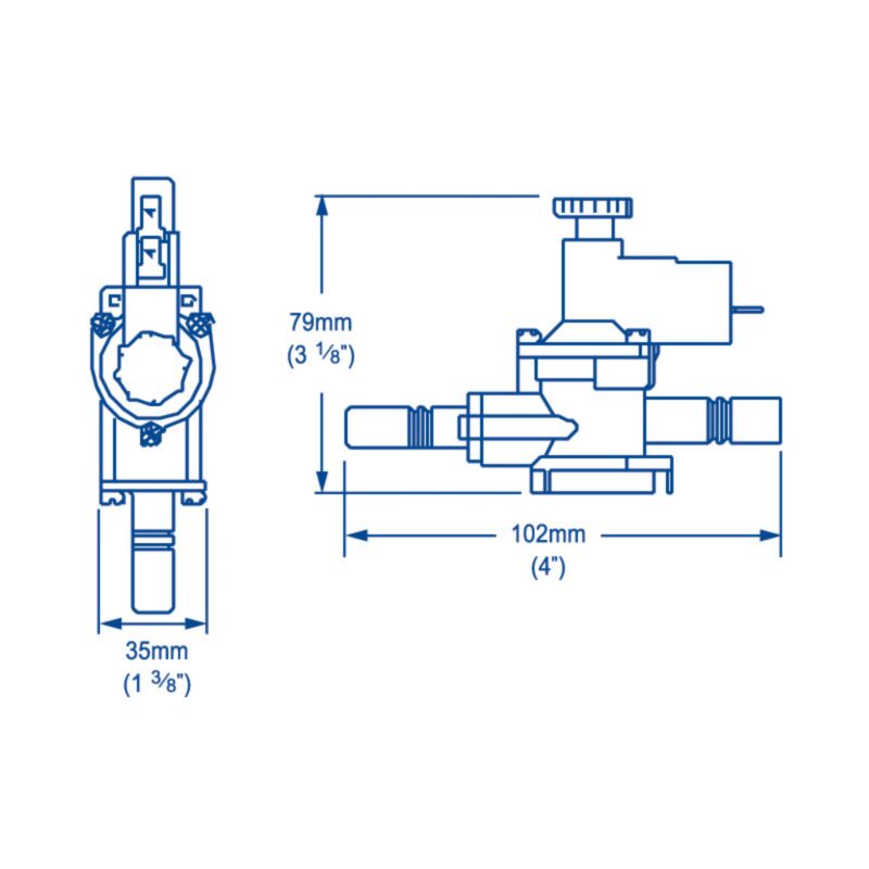 Whale WU7207 Inline Water Pressure Switch