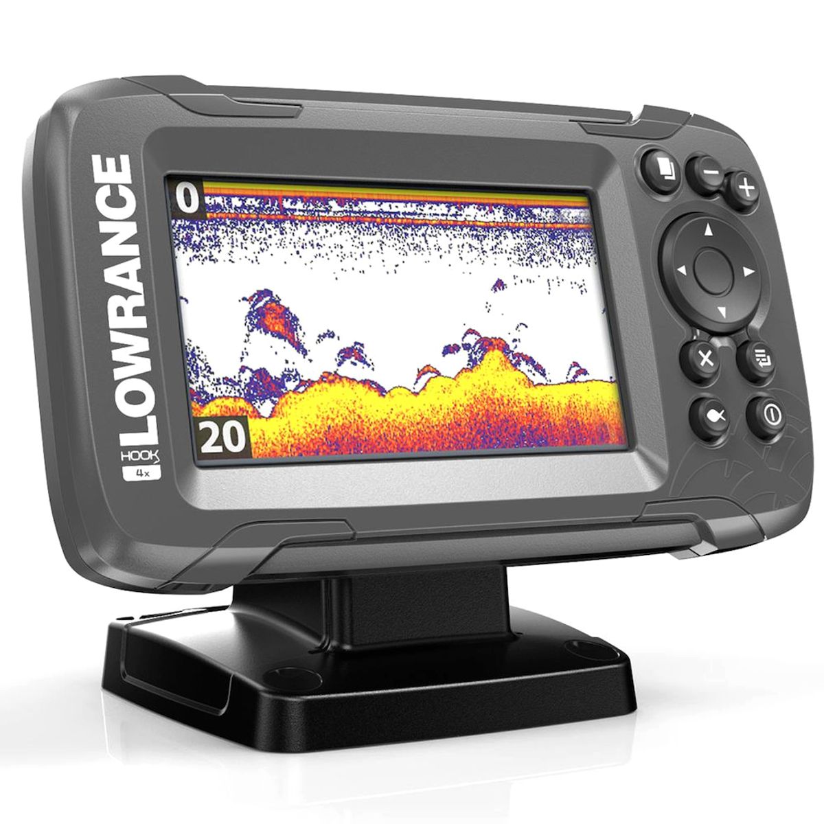 Lowrance HOOK² 4x Fishfinder Bullet Skimmer ROW