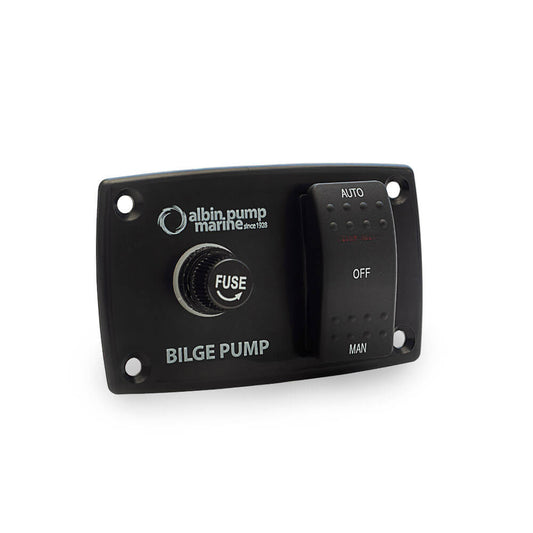 Albin Bilge Pump Panel 3-Way - 12v