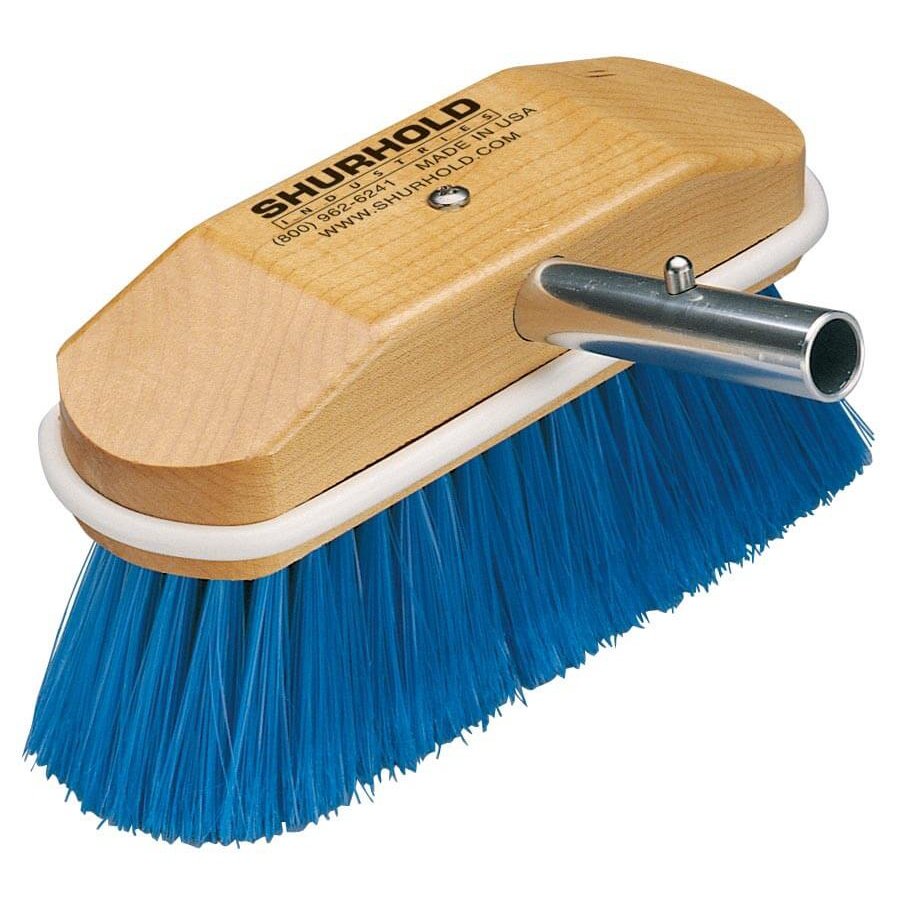 Shurhold Extra Soft 8" Blue Side Attached Brush