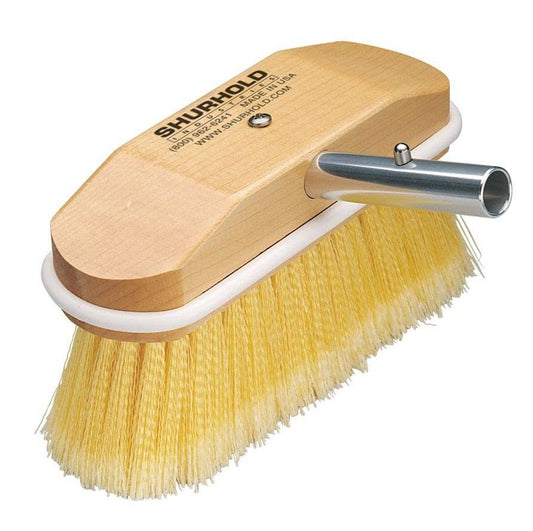 Shurhold Soft 8" Flagged Yellow Side Attached Brush