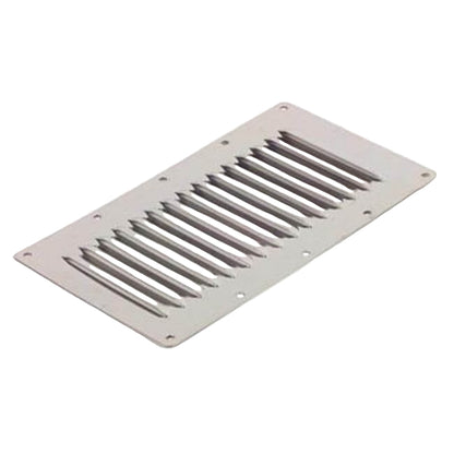 Stainless Steel Louvered Vent - 232 W x 118mm L
