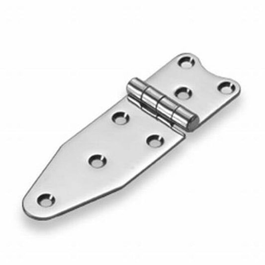 Stainless Steel Cuddy Hinge - Reversed Pin 37.5mm + 90mm x 40mm