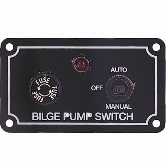 Electric Bilge Pump 3 Way Switch - 12v