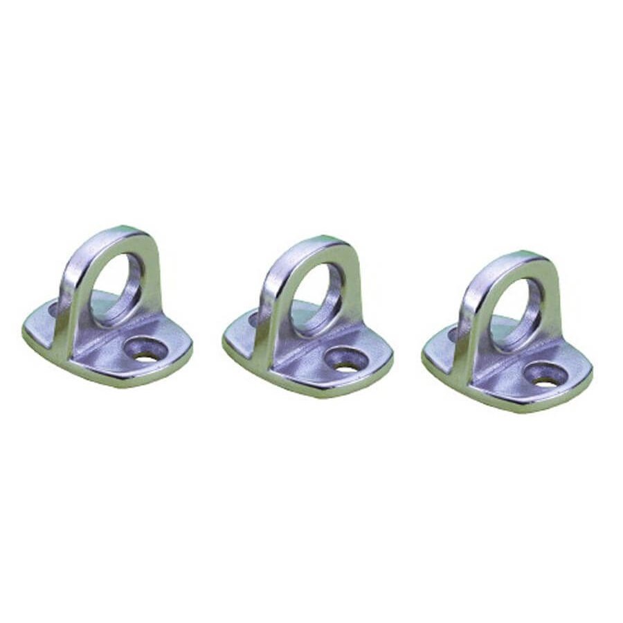 3 x Stainless Steel Fender Eyes - Small