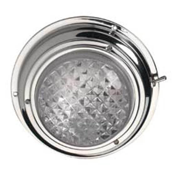 Stainless Steel Interior Lamp 12 Volt - 5" LED