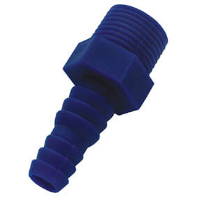 AF Plastic 3/8in BSP M connector 10/12mm ID hose for AF Water Tanks