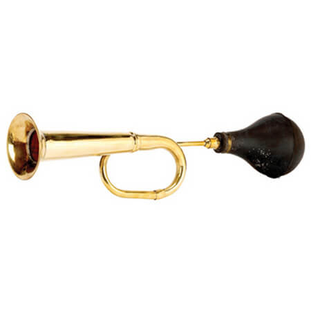 Brass Taxi Horn, 45cm