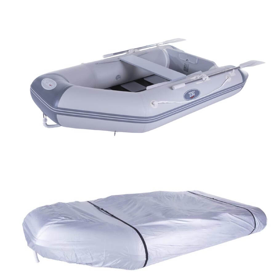 Seago 230 SL Inflatable Dinghy With Dinghy Cover - Slatted – Marine Scene