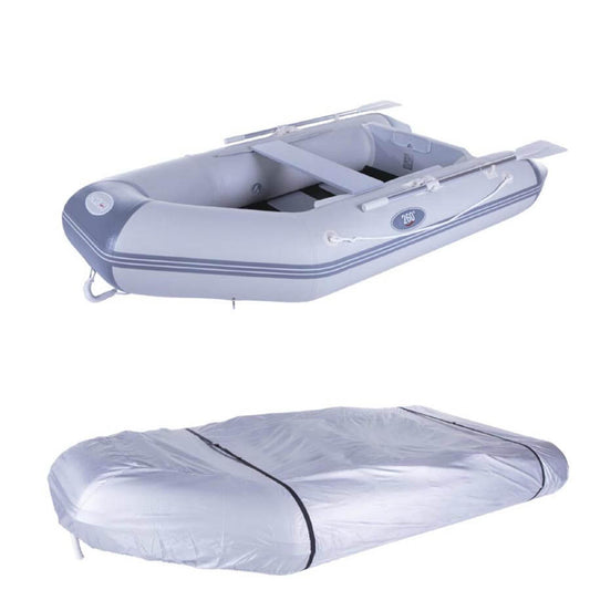 Seago 260 SL Inflatable Dinghy - Slatted + Dinghy Cover