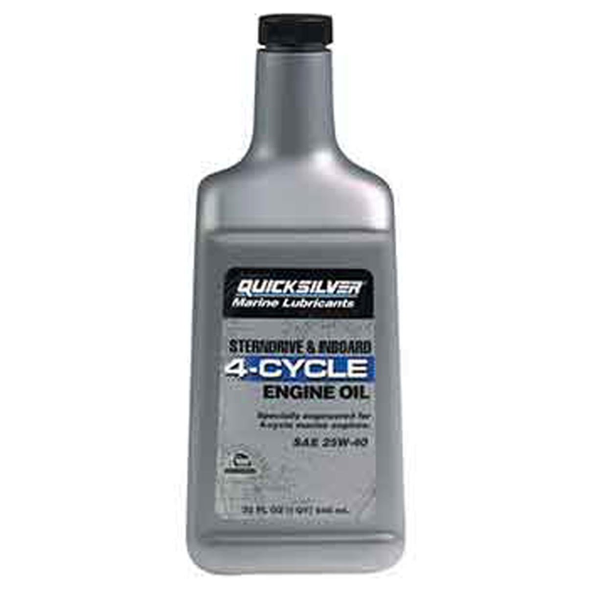 Quicksilver Inboard & Sterndrive Engine Oil 25W-40 - 1 Litre