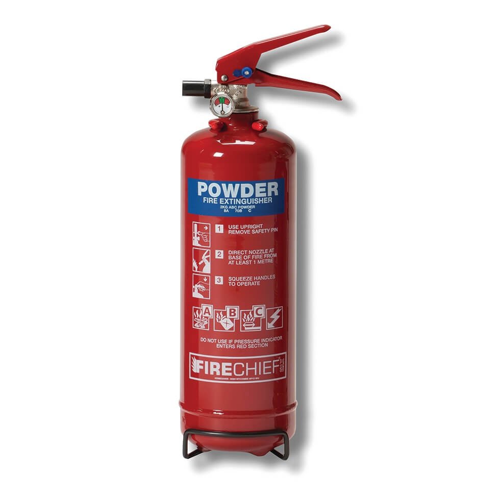 Firechief Fire Extinguisher Dry Powder - Firechief 2kg