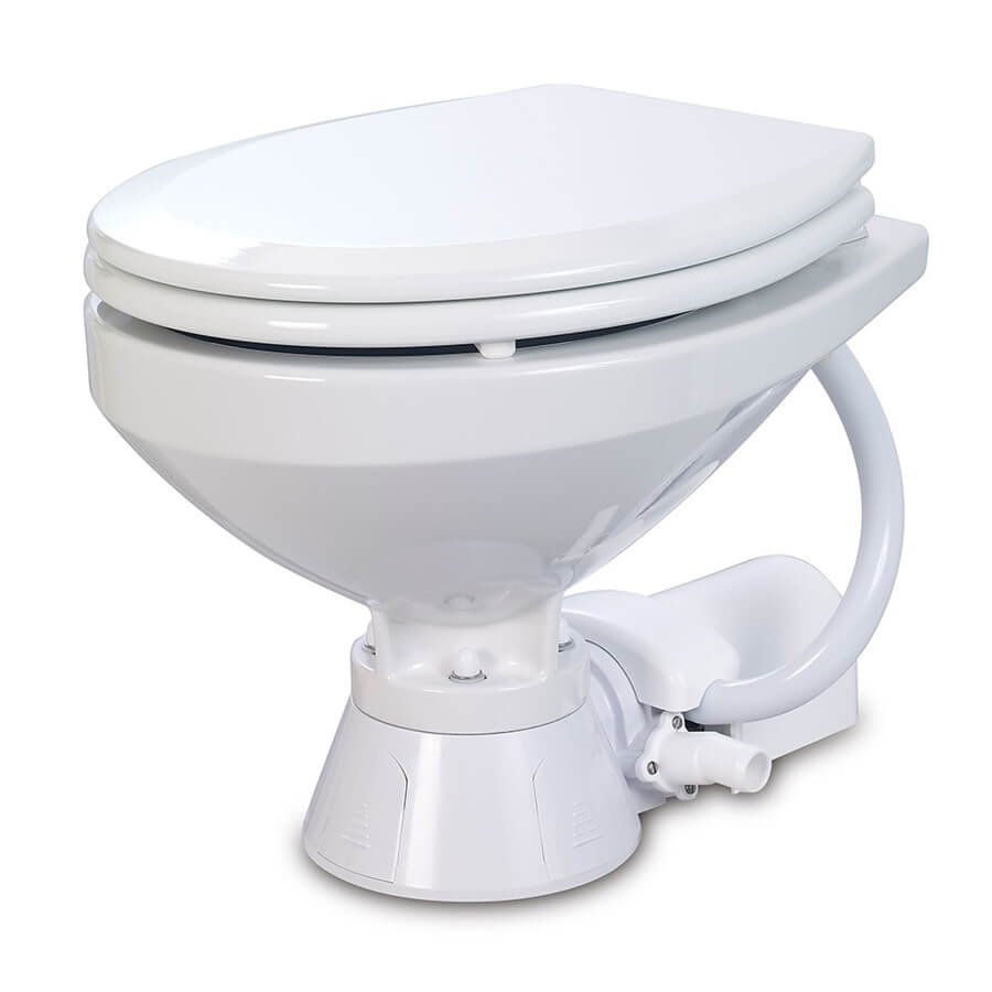 Jabsco Electric Marine Toilet Regular With Soft Close Seat & Cover 12V