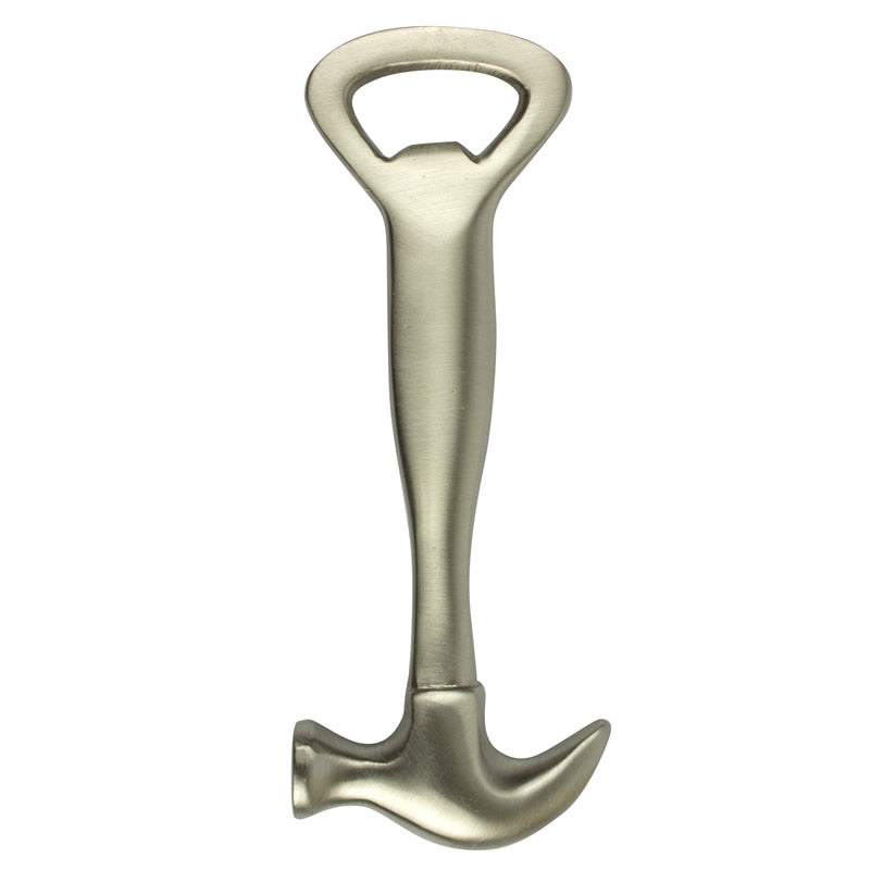 Nauticalia Pewter Coated Hammer Bottle Opener - 18cm