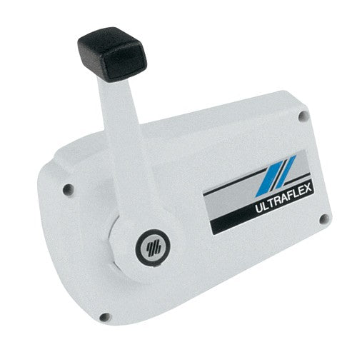 Ultraflex Single Lever Side Mount Control - Ivory Finish & Lock In