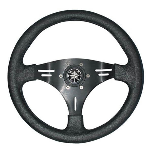 Ultraflex Manta Marine Polyurethane Soft Grip Steering Wheel - 355mm